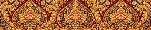 Motif tekstil Palembang yang megah